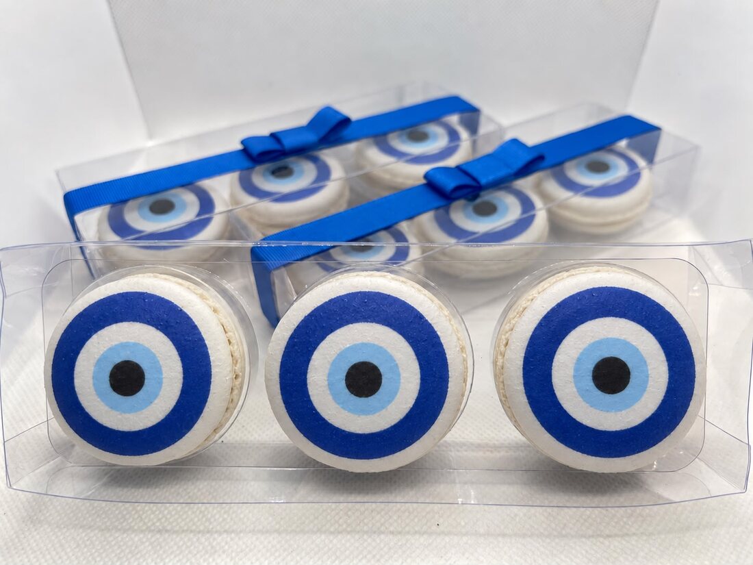 Caixa com 3 Macarons Art